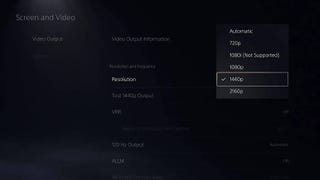 PS5 recebe suporte para  1440p