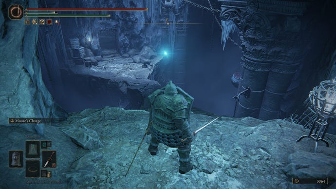 Explorando las profundidades de Lamenter's Gaol en Elden Ring: Shadow of the Erdtree.