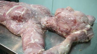 Capcom creates fake human meat market in East London