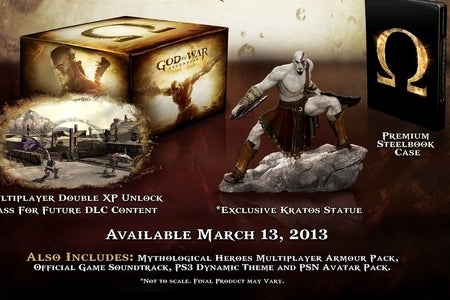 God of War: Ascension deals Collector's Edition no game