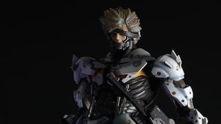 Metal Gear Rising com skin de Cyborg Ninja