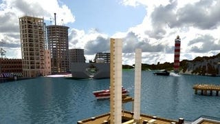 Prachtige skylines gemaakt in Minecraft