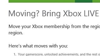Switching regions on your Xbox Live account to get a whole lot easier