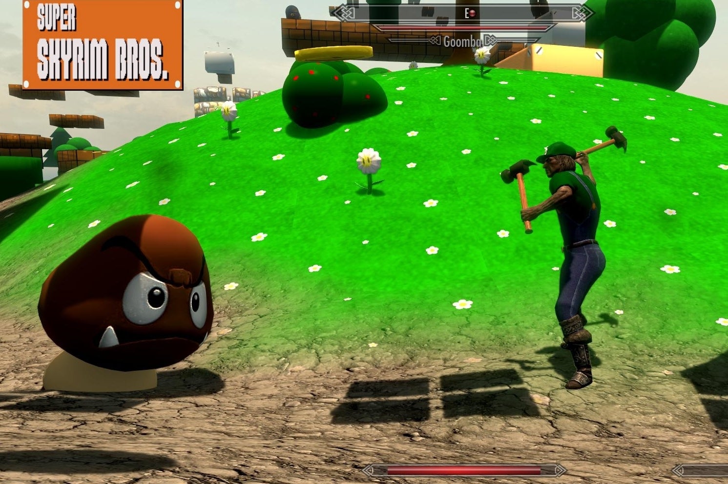 Maak Skyrim een stuk kleurrijker met Super Skyrim Bros.