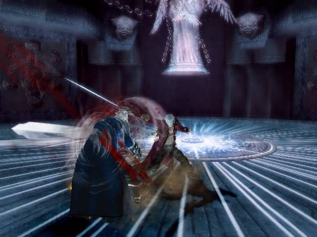 Diabhal May Cry 3 Dante Devil Trigger Dante Transforms Into Demon