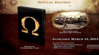 Reserva de God of War: Ascension vem com 90 dias de PS Plus