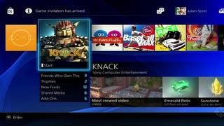 PlayStation 4 interface shown off in HD screenshots