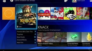 Interfejs PlayStation 4 na screenach wysokiej rozdzielczości