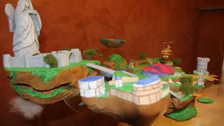 Recrean algunos escenarios de Zelda: Skyward Sword en un pastel