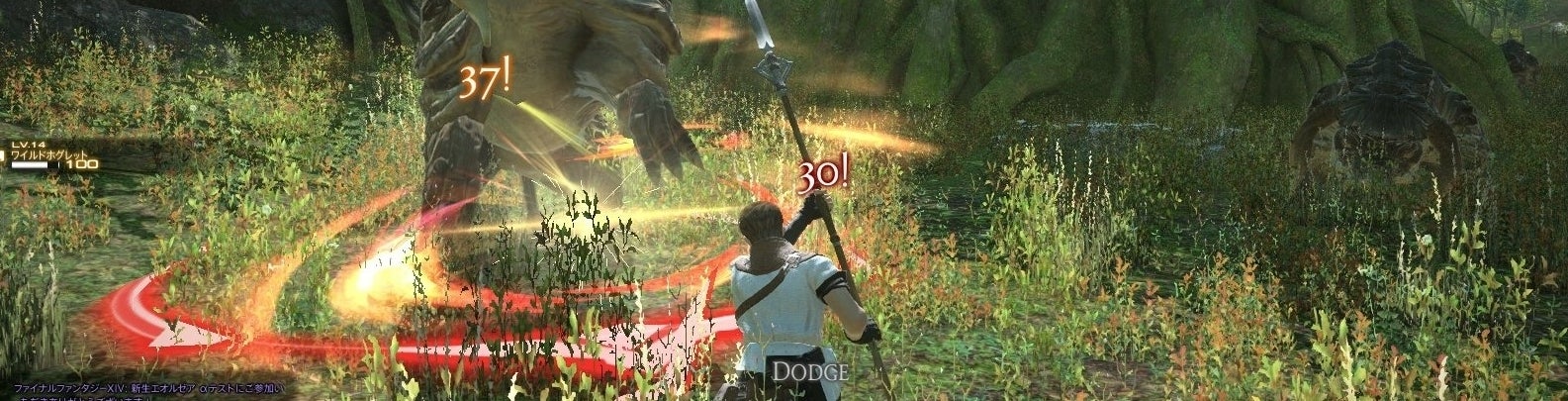 Controllers in Final Fantasy XIV: A Realm Reborn bèta