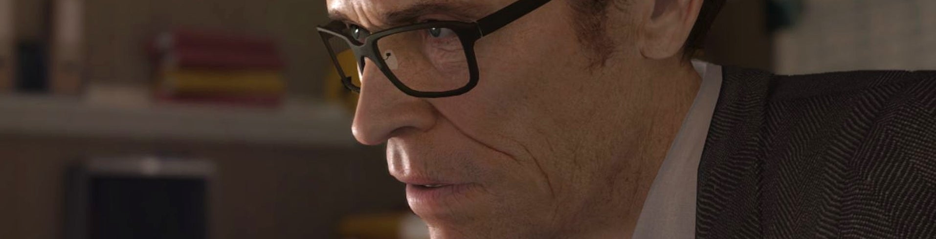 Marketing wilde Beyond: Two Souls cover met pistolen