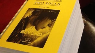 El gigantesco guion de Beyond: Dos almas