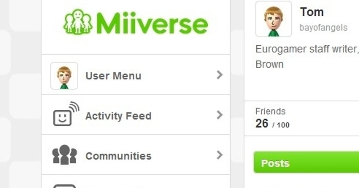 Miiverse Notes Ya disponible la versión web de Miiverse | Eurogamer.es