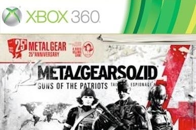 Metal gear solid 4 guns of the patriots xbox 360 new arrivals