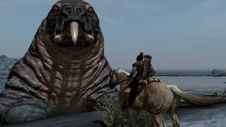 Un mod para Skyrim añade criaturas gigantescas
