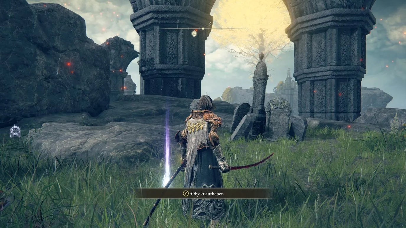 This is where the painting leads you.