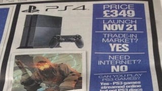 Playstation 4 chega a 21 novembro?