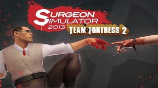 Operate on the Team Fortress 2 Medic and Heavy with free Surgeon Simulator 2013 update
