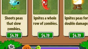 Jedna rostlina do Plants vs Zombies 2 stojí 80 Kč