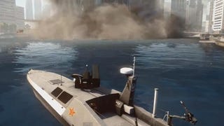 Jak spadlý mrakodrap v Battlefield 4 vyvolá tsunami?