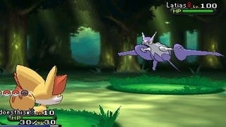 Latios e Latias com mega evoluções em Pokémon X e Y