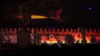 PS4: il videomapping integrale di Castel Sant'Angelo