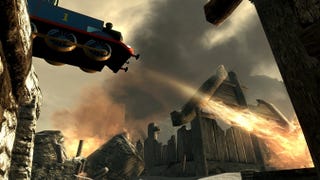 Fear the toot of Thomas the Tank Engine in Skyrim