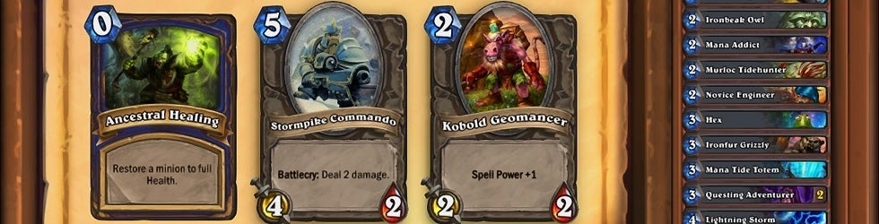 Open bèta Hearthstone: Heroes of Warcraft uitgesteld naar 2014