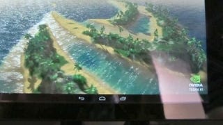 Druhé tech-demo Nvidia Tegra K1 s tropickým ostrovem a lidskou tváří v reálném čase