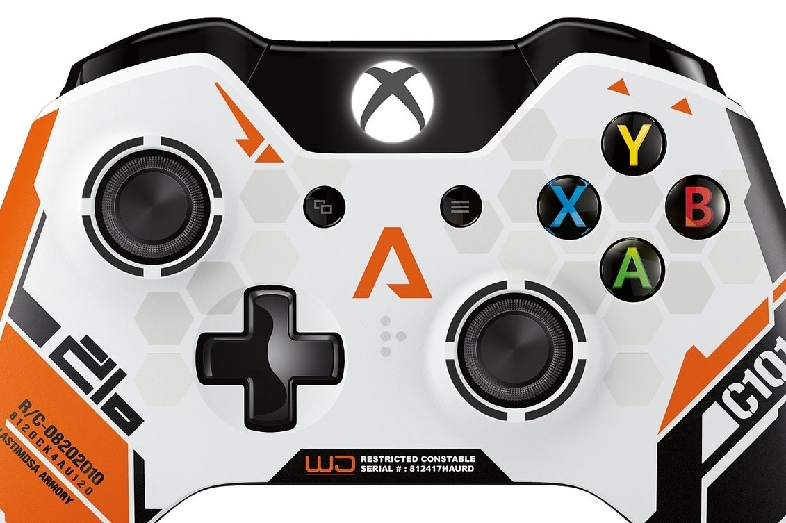 Xbox One's limited edition Titanfall controller looks like this 