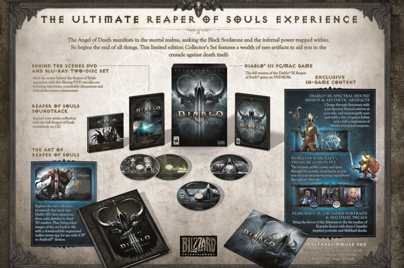 Diablo 3: Reaper of Souls - Revelada a edição de colecionador