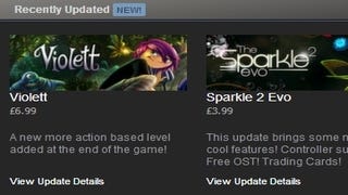 Steam adds a Recently Updated section