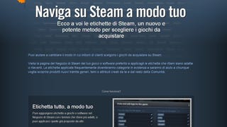 Valve introduce il sistema Steam Tags