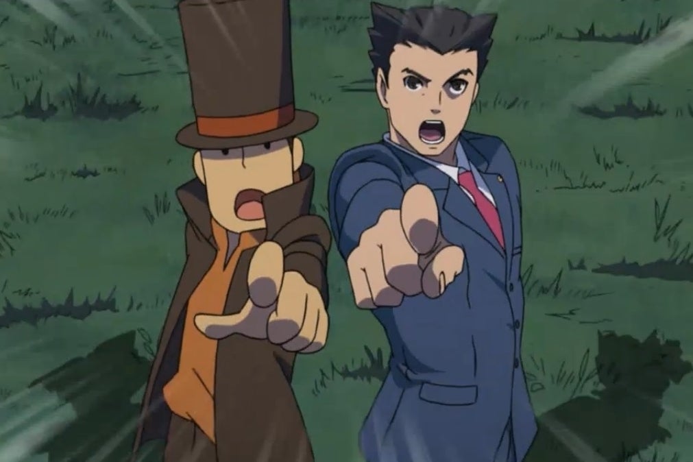 Professor Layton vs Phoenix fashion Wright Ace Attorney for Nintendo 3DS