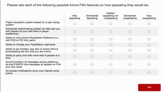 Sony survey hints at possible PlayStation 4 features