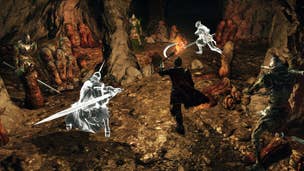 Dark Souls II: Crown of the Sunken King - Cave of the Dead, Afflicted Graverobber, Ancient Soldier Varg, Cerah the Old Explorer