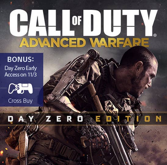 Call of Duty Advanced Warfare is Cross Buy for PS3 and PS4