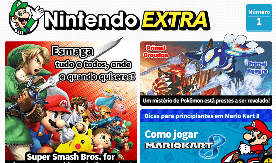 Nintendo inaugura uma nova revista digital | Eurogamer.pt