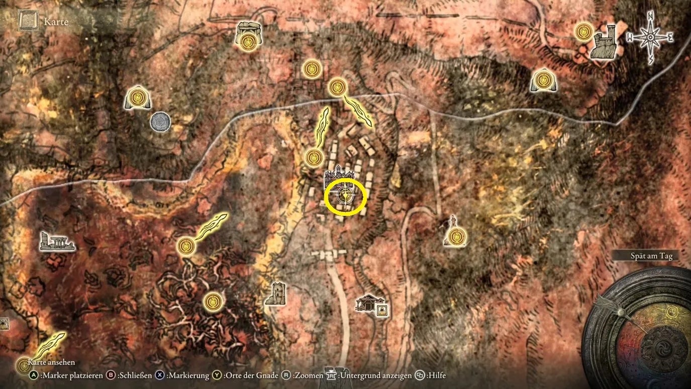 Location of the Painting &ldquo;Redmane&rdquo;.