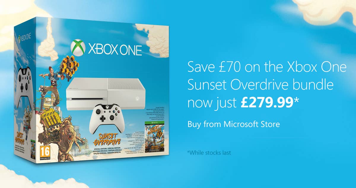 Xbox one sunset overdrive deals bundle release date