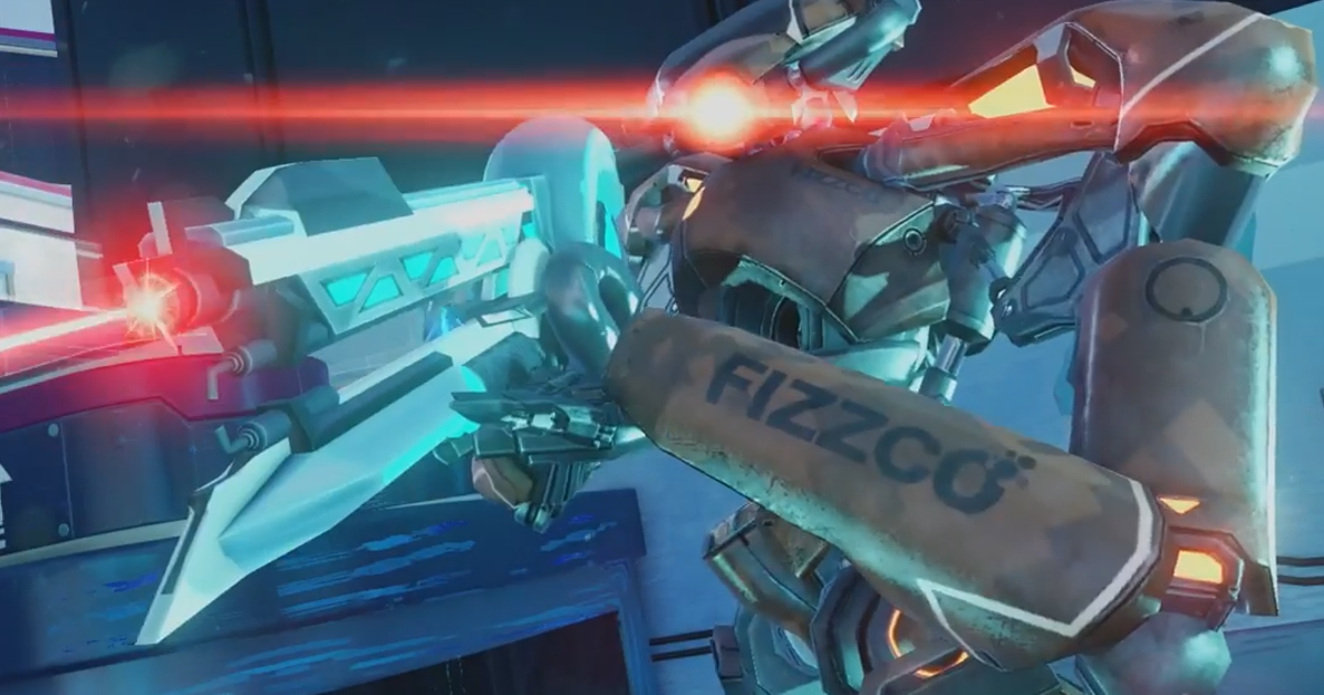 Fizzco Rifle Bot Pojedynki z robotami w nowym DLC do Sunset Overdrive | Eurogamer.pl