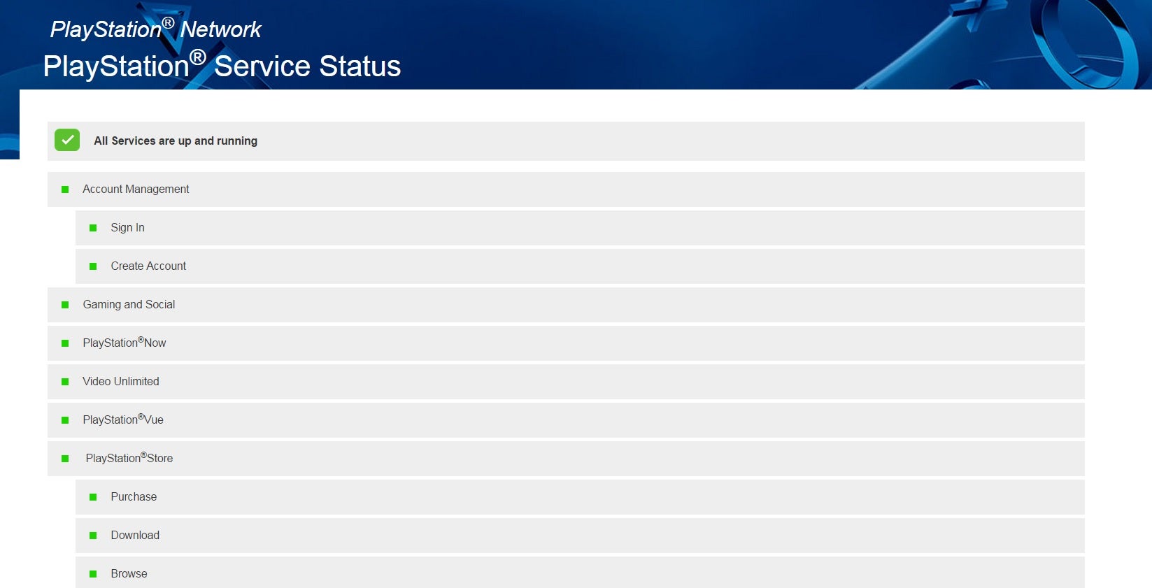 PSN Europe Service Status indicator coming soon | Eurogamer.net