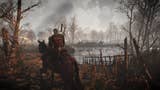 Wizyta Geralta u Pań Lasu w materiale z gry Wiedźmin 3: Dziki Gon