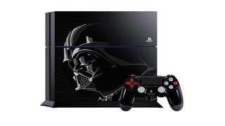 PS4 z Darthem Vaderem na obudowie w zestawie ze Star Wars Battlefront