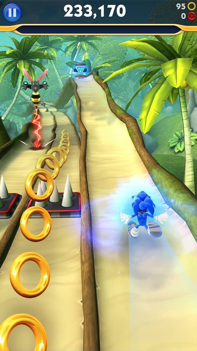 Sonic dash online sonic boom 2
