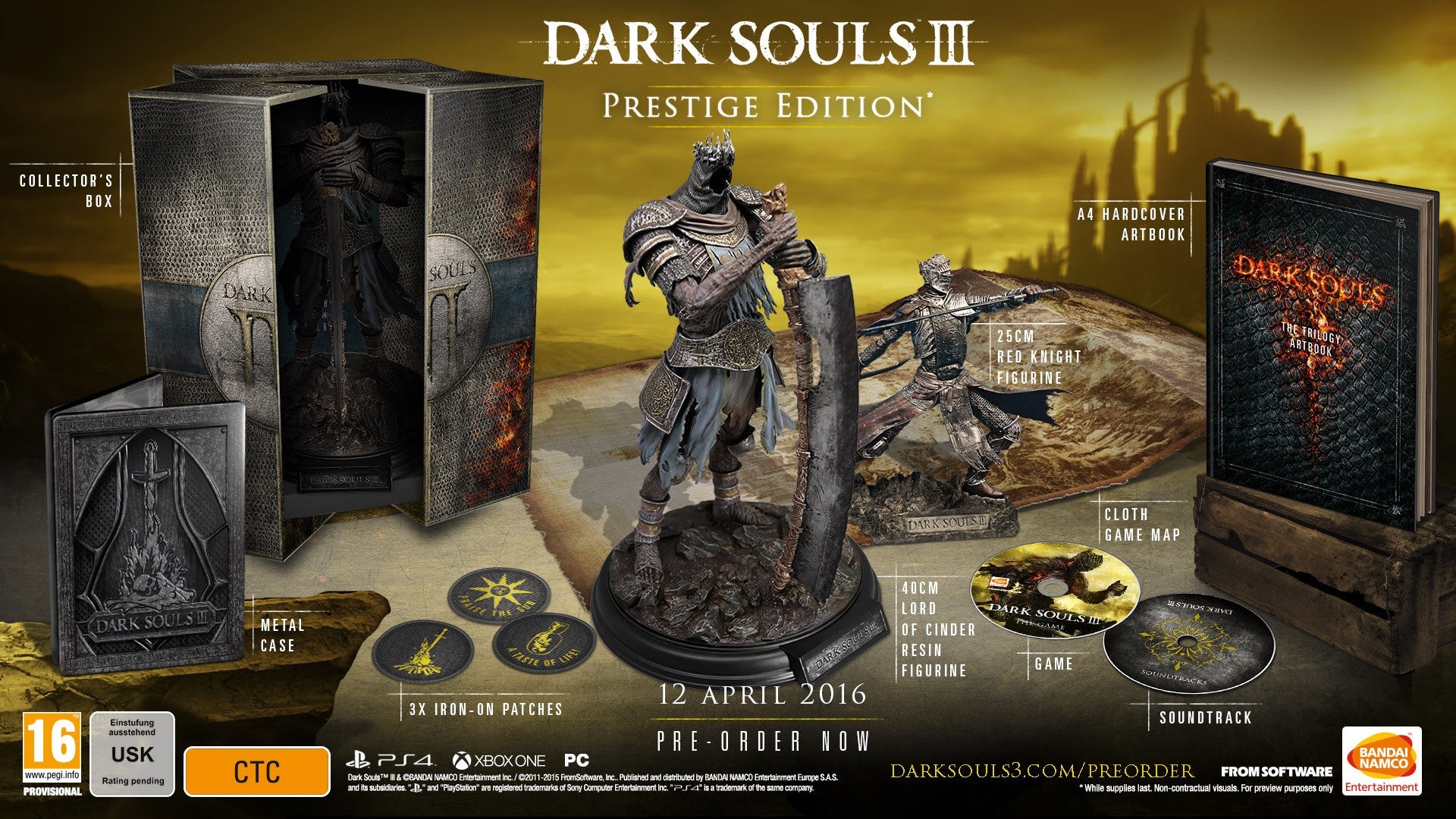 Dark Souls 3 release date, pre-order editions detailed | Eurogamer.net