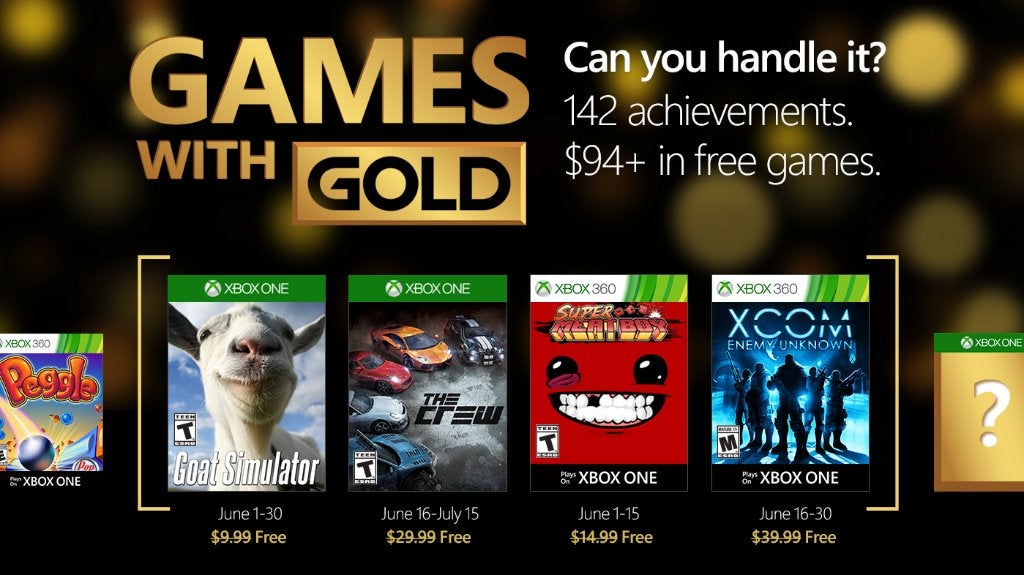 Xbox one gold free sales games