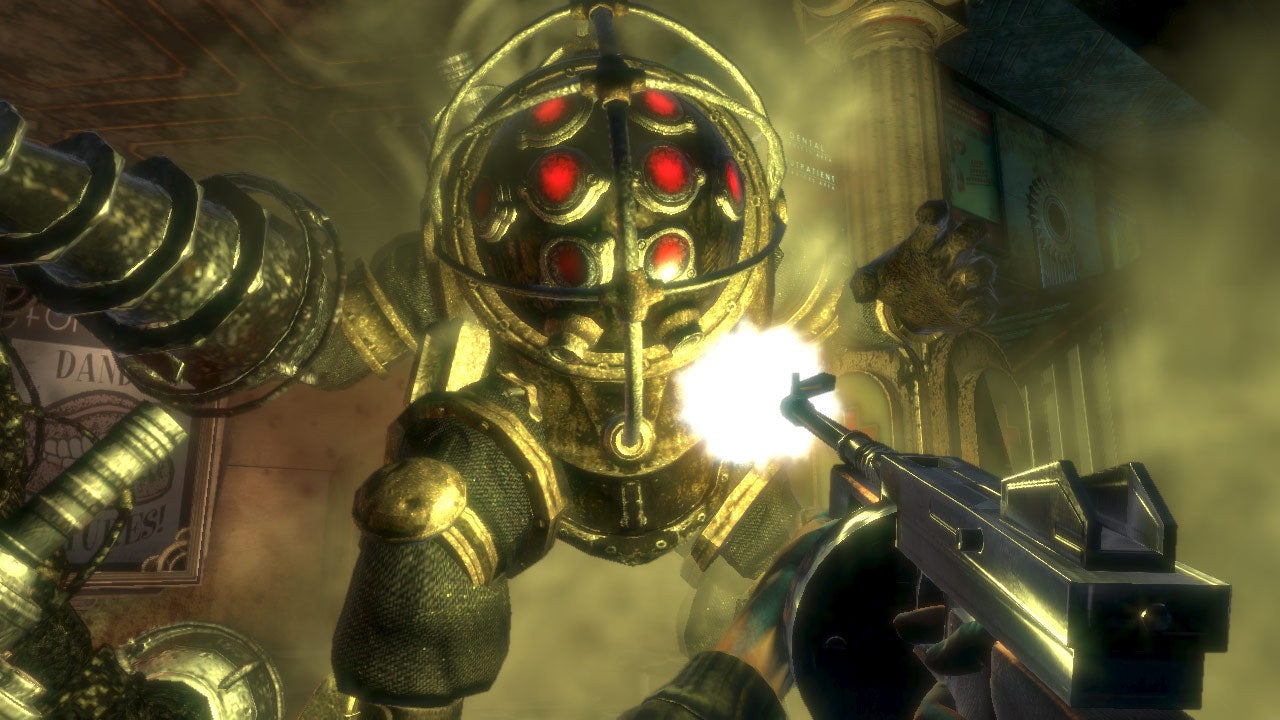 BioShock - Big Daddy attack