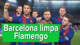 PES 2017 - Barcelona vs Flamengo - Demo PS4 Gameplay