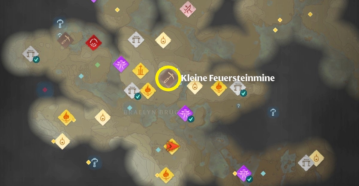 Enshrouded Feuersteine finden und die Kleine